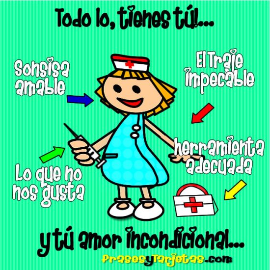Feliz Día De La Enfermera Imágenes Frases Para Felicitar Y Enviar