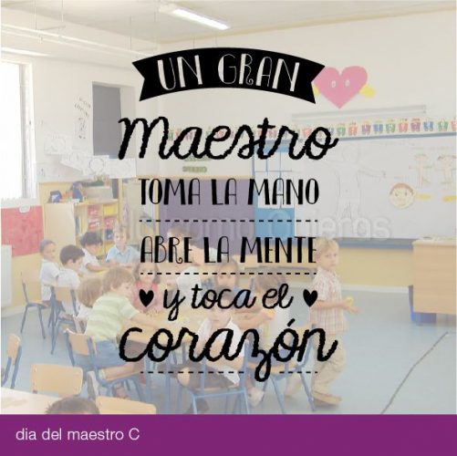 imágenes y frases del día del maestro para dedicar